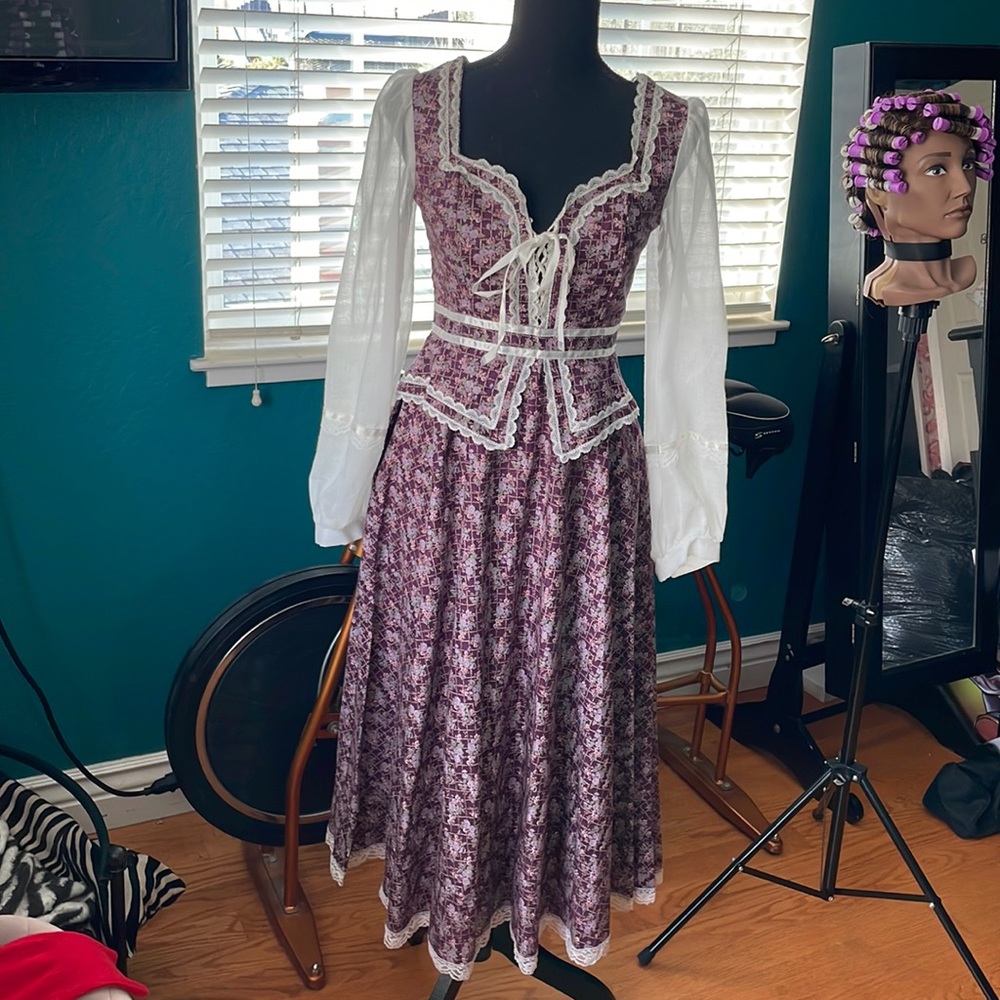 70's Deadstock Gunne Sax dress